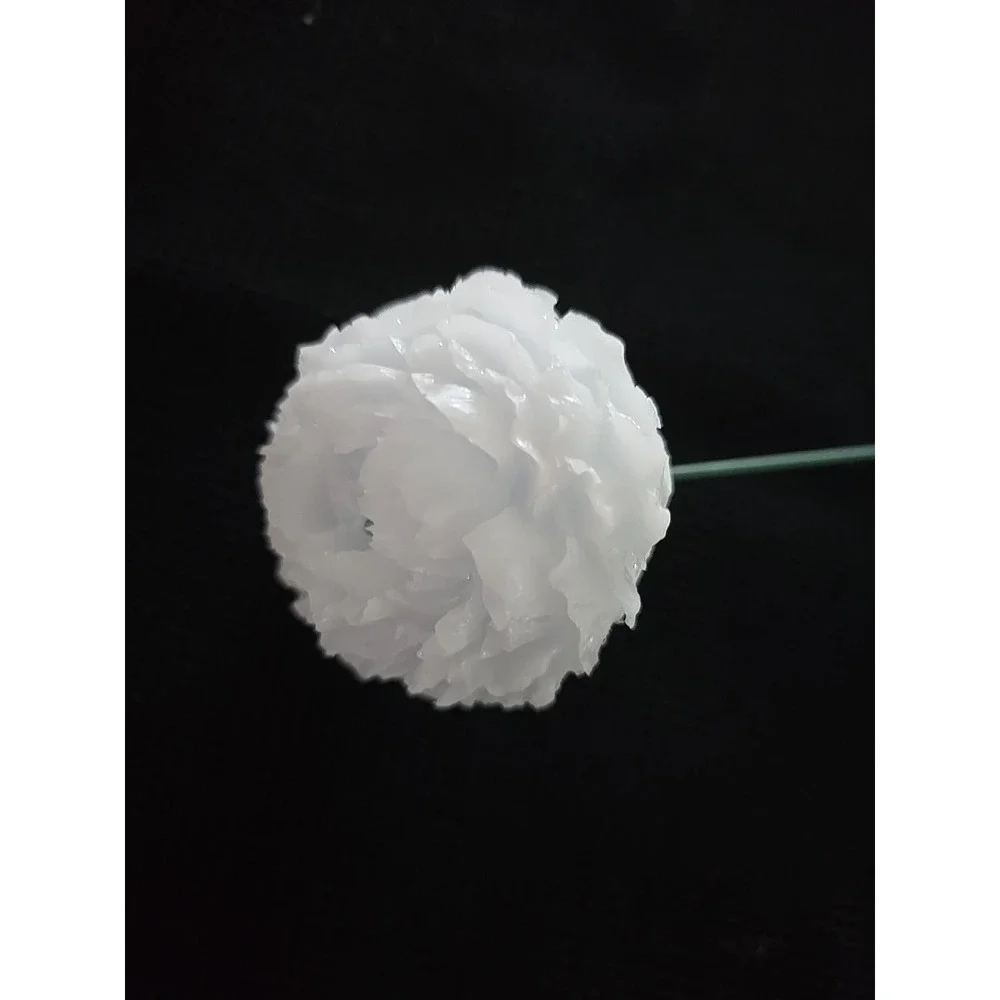Resin White  Flower Decoration Gift‎ Stem.   579